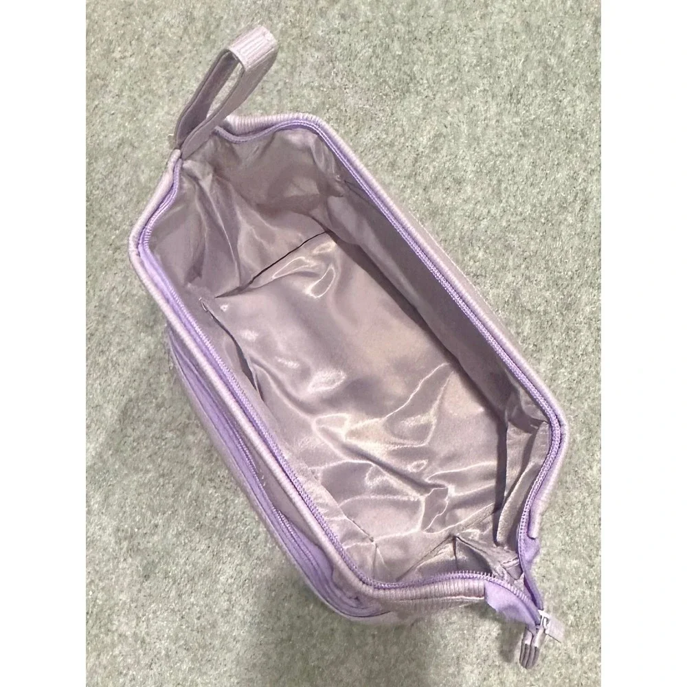 Fancii Lavender Macy 2 in 1 Makeup Bag Travel Organizer Cosmetic  NWT